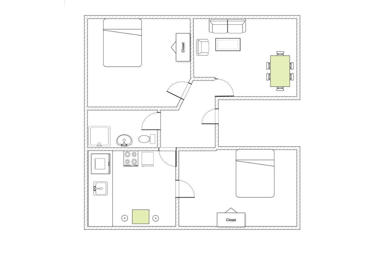 Sanders Lake - Pleasant Two-Bedroom Apartment In Downtown Копенгаген Экстерьер фото